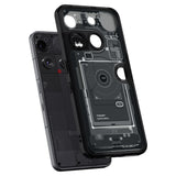 Spigen Ultra Hybrid Case for ingenting Telefon 3 Zero One - Transparent