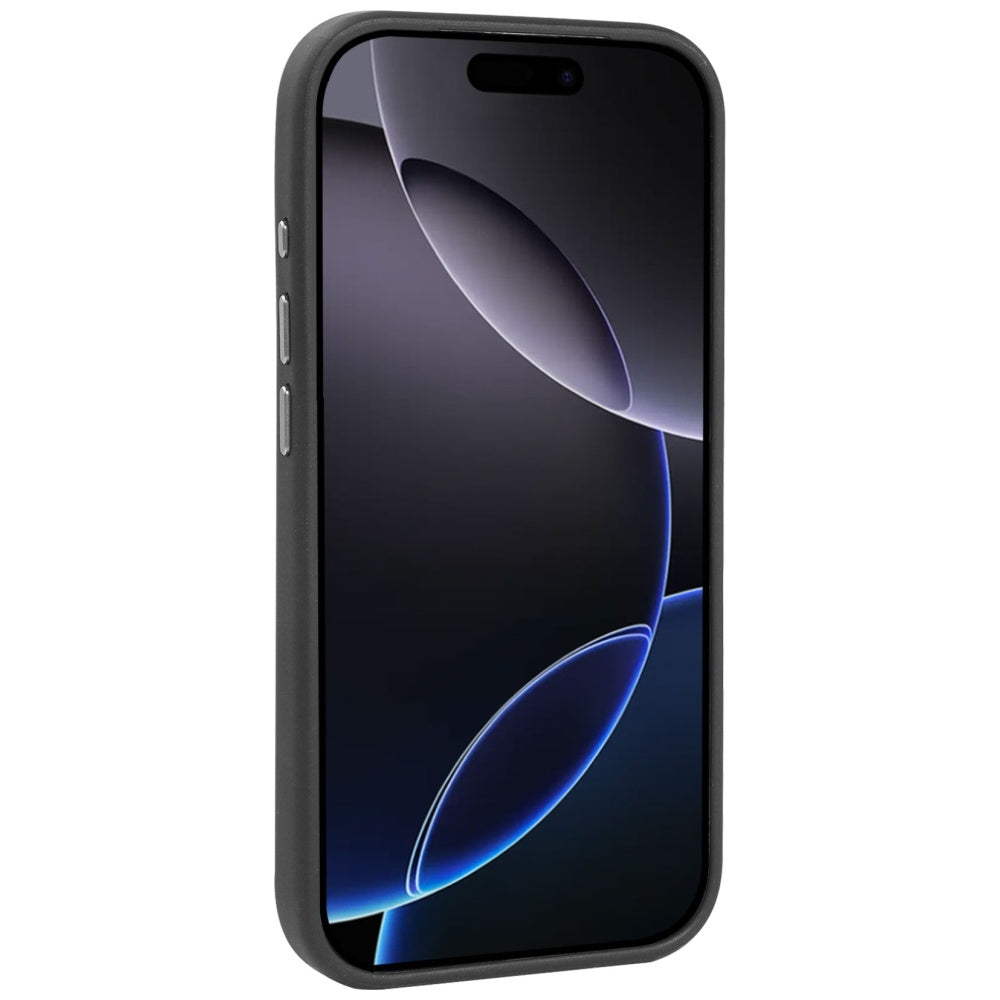 Audi A6 syntetisk læder MagSafe Case til iPhone 17 Pro Max - sort