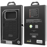 Audi GT Syntetisk læder MagSafe-foder for iPhone 17 Pro - sort