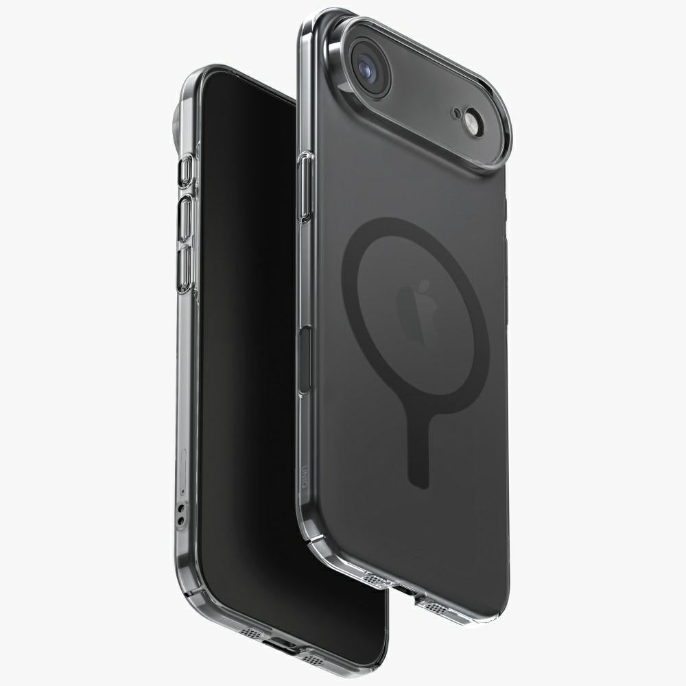 Uniq Airsuit iPhone 17 Air Magclick opladningsfoder - sort