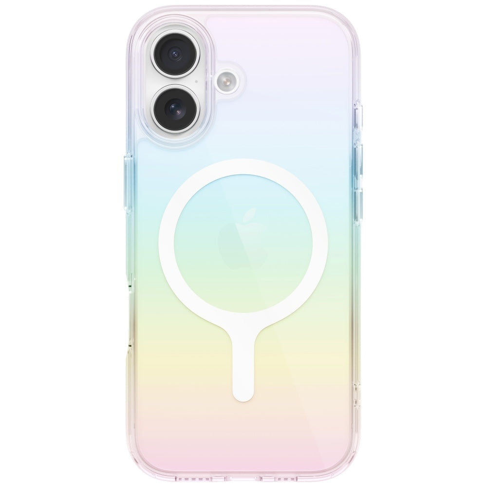Uniq Iridescia Magclick opladningsfodral til iPhone 17 - multikolor