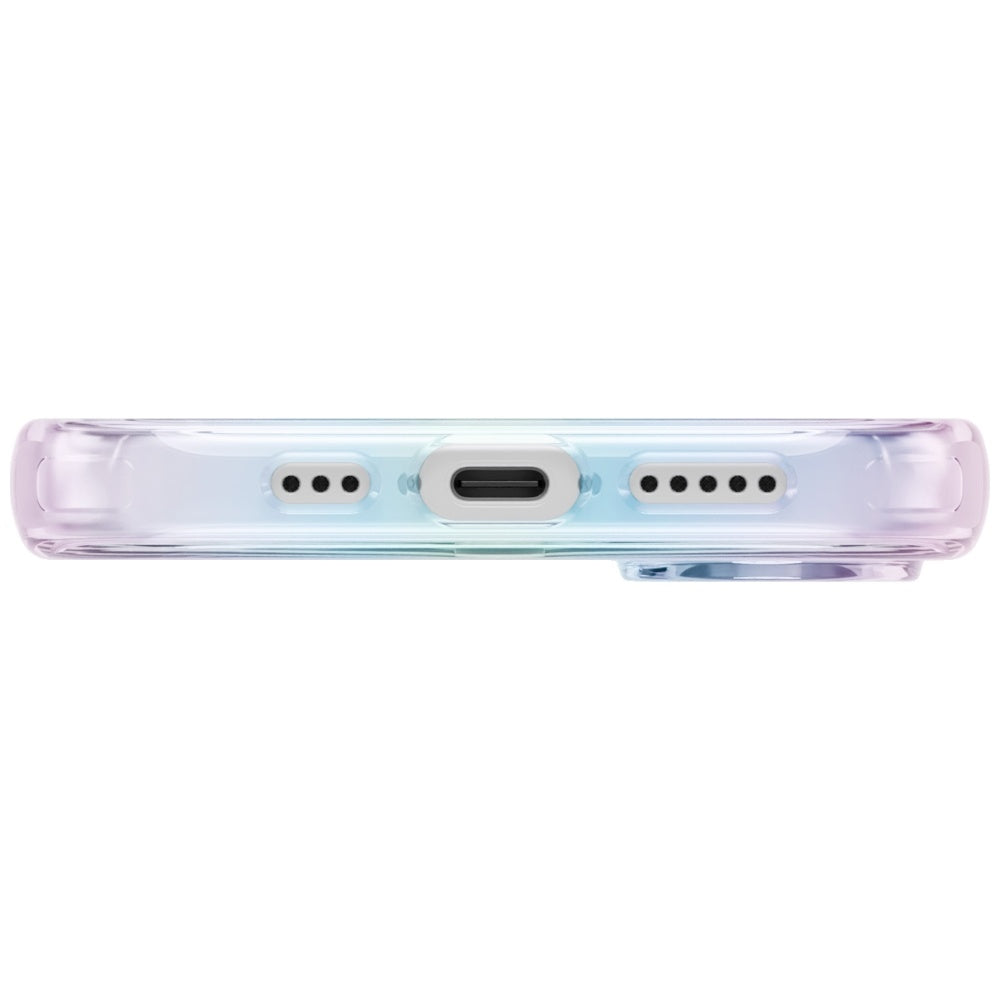 Uniq Iridescia Magclick opladningsfodral til iPhone 17 - multikolor