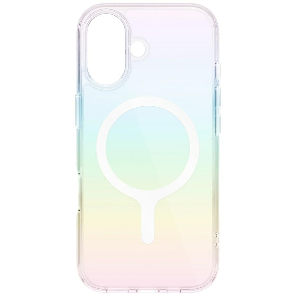 Uniq Iridescia Magclick opladningsfodral til iPhone 17 - multikolor