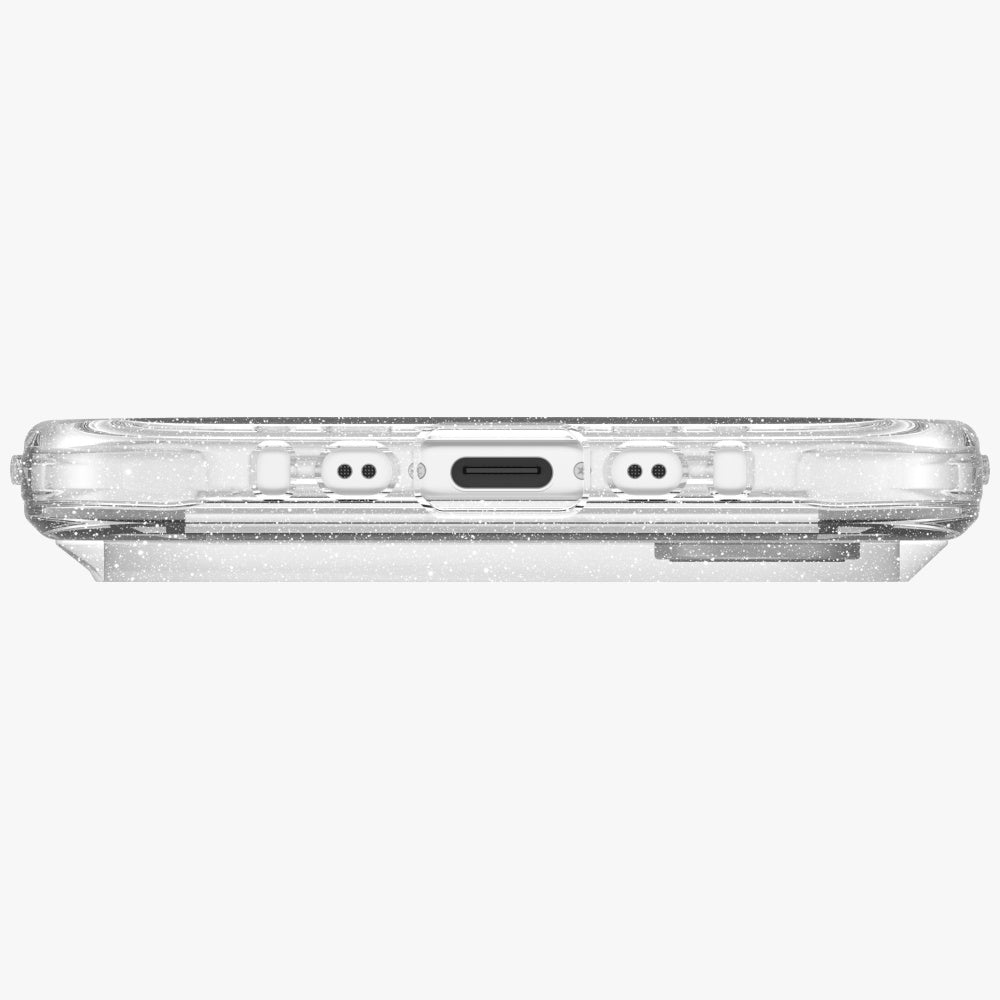 Uniq LifePro Xtreme Magclick opladningsfoder til iPhone 17 Air - Glitter-transparent