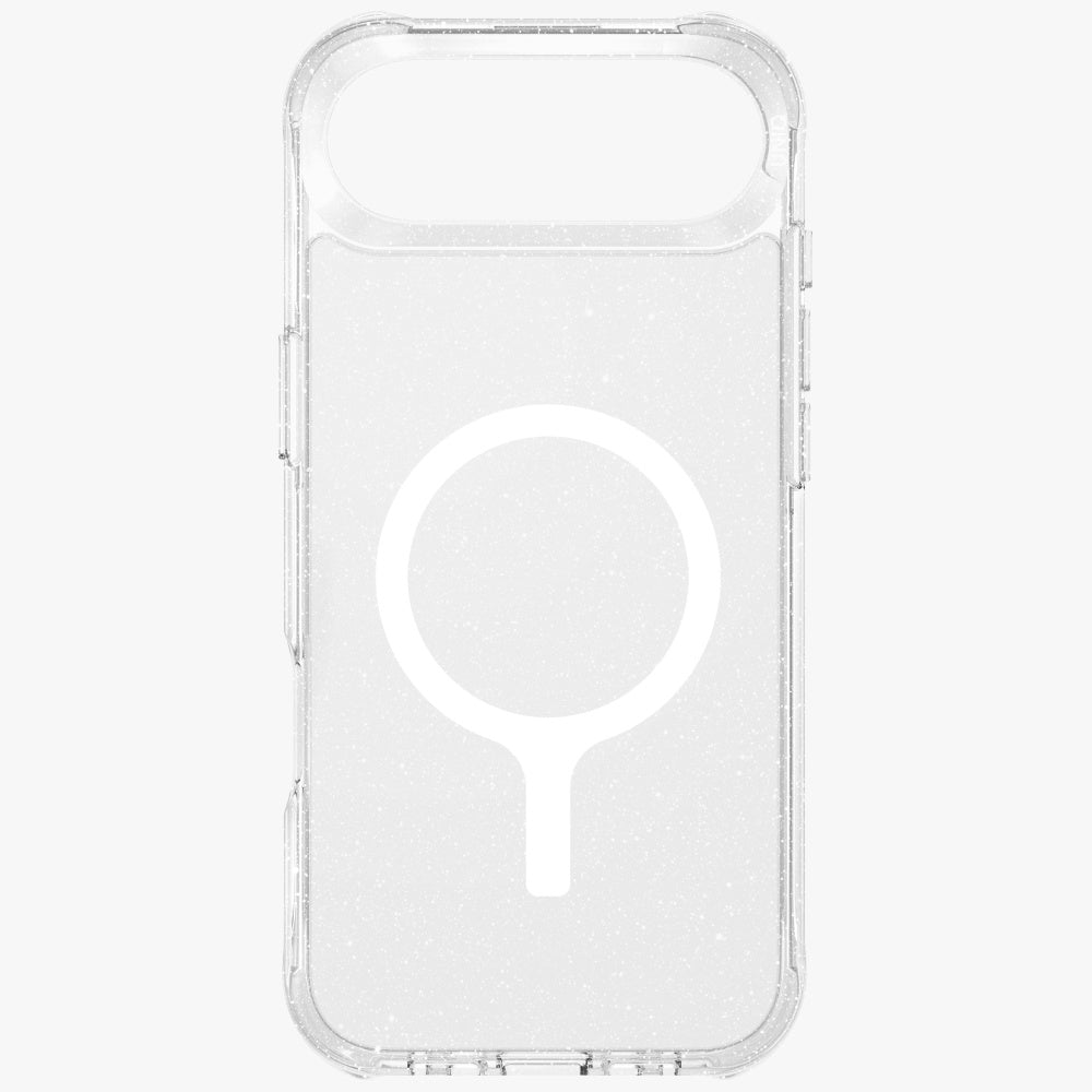 Uniq LifePro Xtreme Magclick opladningsfoder til iPhone 17 Air - Glitter-transparent