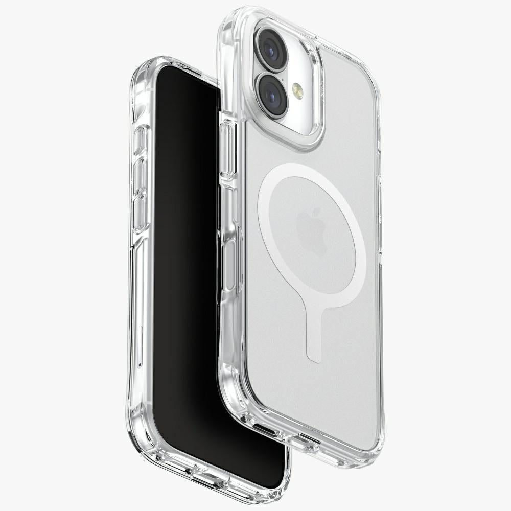 Uniq LifePro Xtreme Magclick opladningsfoder til iPhone 17 - Glitter-transparent