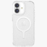 Uniq LifePro Xtreme Magclick opladningsfoder til iPhone 17 - Glitter-transparent