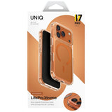 Uniq LifePro Xtreme Magclick opladningsfoder til iPhone 17 Pro - Orange