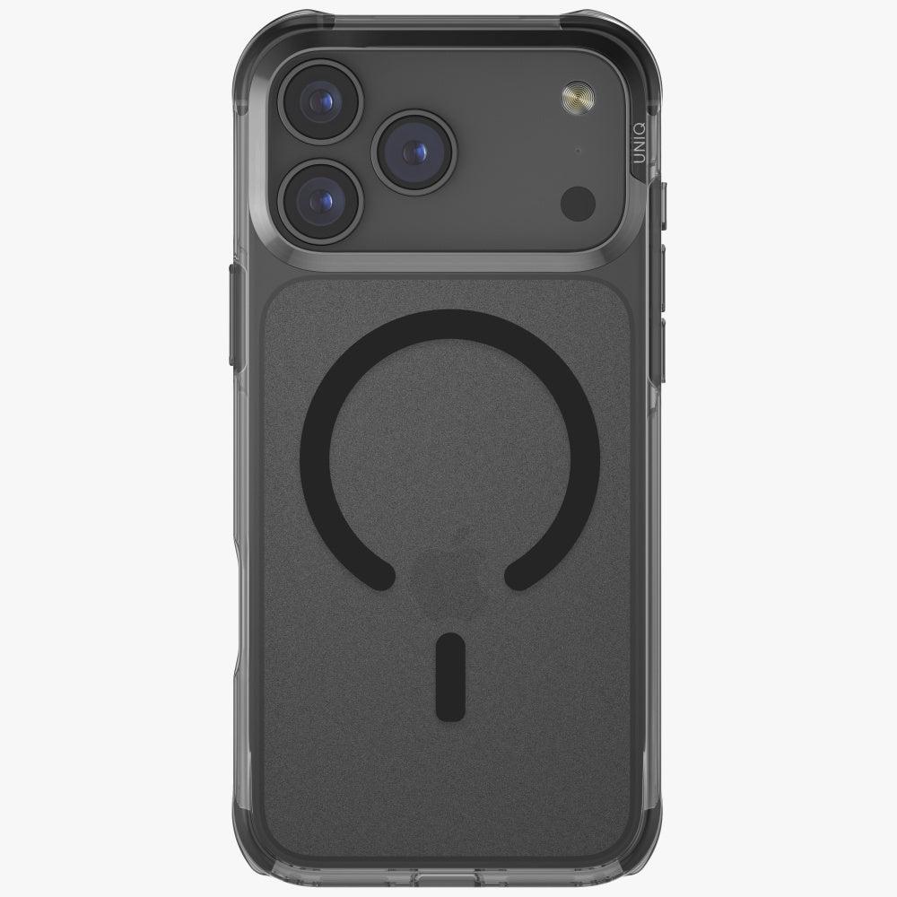 Uniq LifePro Xtreme Magclick opladningsfoder til iPhone 17 Pro Max - sort