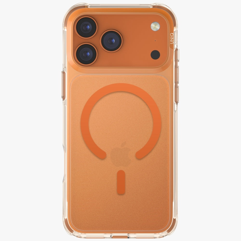 Uniq LifePro Xtreme Magclick opladningsfoder til iPhone 17 Pro Max - Orange
