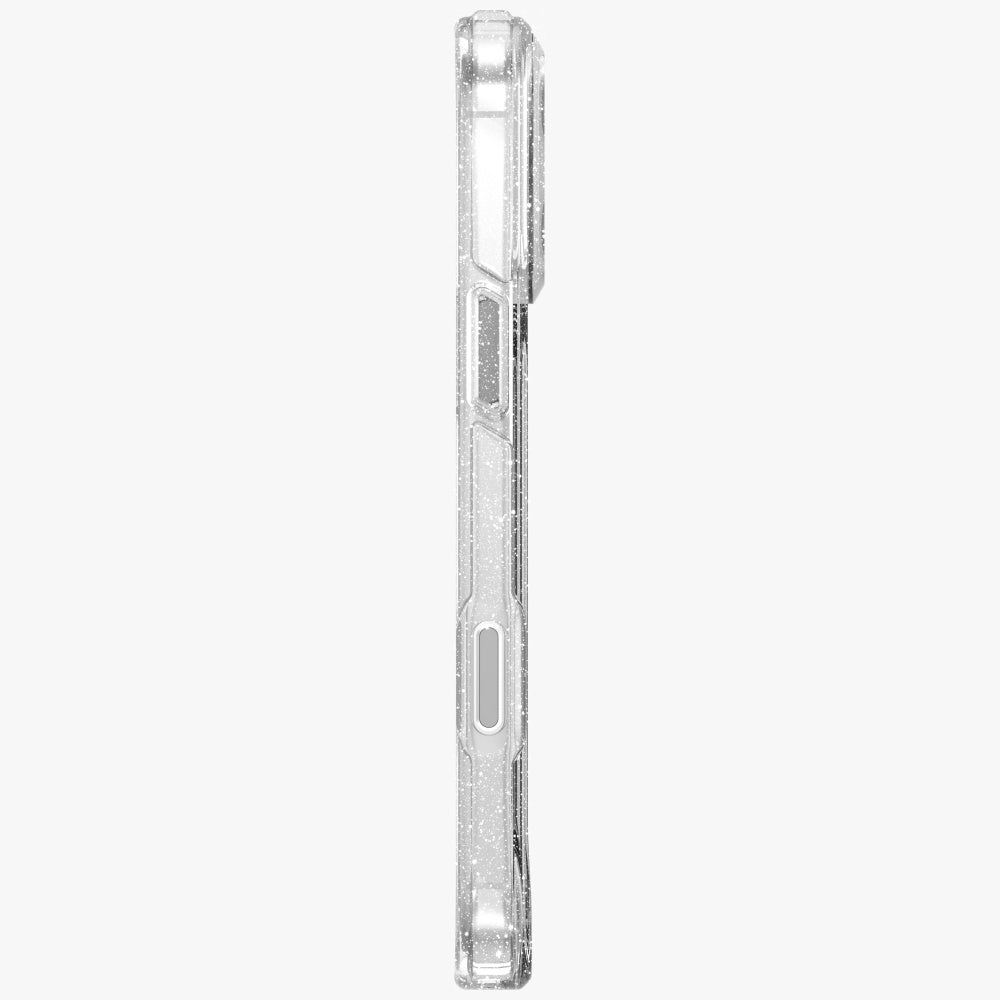 Uniq LifePro Xtreme Magclick opladningsfoder til iPhone 17 Pro Max - Clear-Glitter