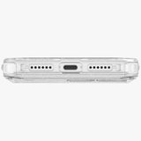 Uniq LifePro Xtreme Magclick opladningsfoder til iPhone 17 Pro Max - Clear-Glitter