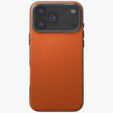 Uniq Lyden DS Case til iPhone 17 Pro Max Magclick opladning - orange-grå