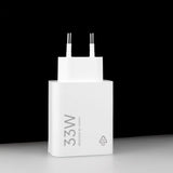 Xiaomi MDY-16-EF 1xUSB-A 33W Wall Charger med 3A USB-C Cable - Hvid