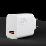 Xiaomi MDY-16-EF 1xUSB-A 33W Wall Charger med 3A USB-C Cable - Hvid