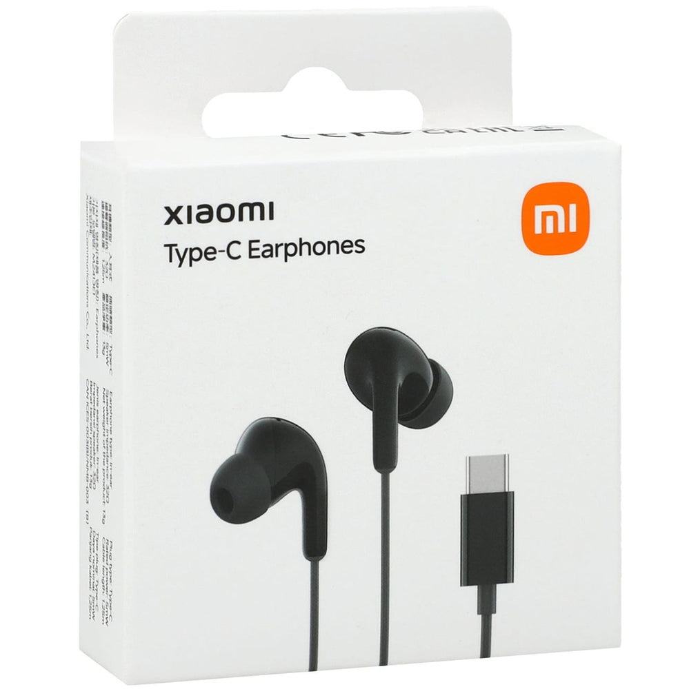 Xiaomi BHR8930GL In-Ear Wired Headphones USB-C med fjernbetjening - sort