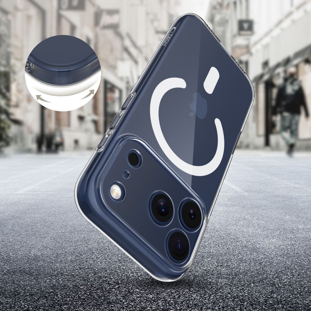 Tech-Protect FlexAir MagSafe Case til iPhone 17 Pro Max - klar