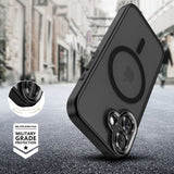 Tech-Protect MagCam MagSafe Case til iPhone 17 - Matte sort
