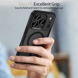 Tech-Protect MagCam MagSafe Case til iPhone 17 Pro - Matte Black