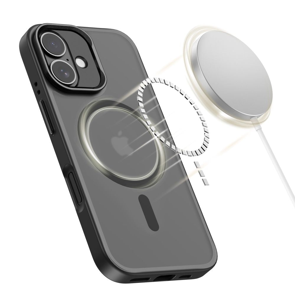 Tech-Protect MagStand MagSafe fodtøj til iPhone 17 - matt sort