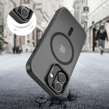 Tech-Protect MagStand MagSafe fodtøj til iPhone 17 - matt sort