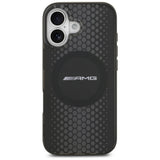 AMG Double Layer Transparent Graphics MagSafe case for iPhone 17 - black