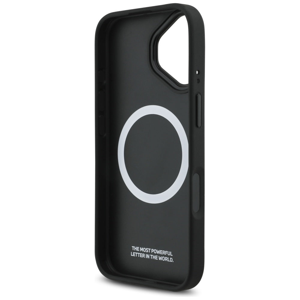 BMW M Tricolor Metal Logo MagSafe Case til iPhone 17 - sort