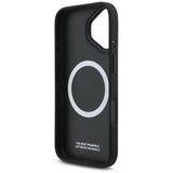 BMW M Tricolor Metal Logo MagSafe Case til iPhone 17 - sort