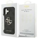 Guess 4G Big Logo Case for iPhone 17 - Black