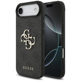 Guess 4G Big Logo Case til iPhone 17 Air - sort