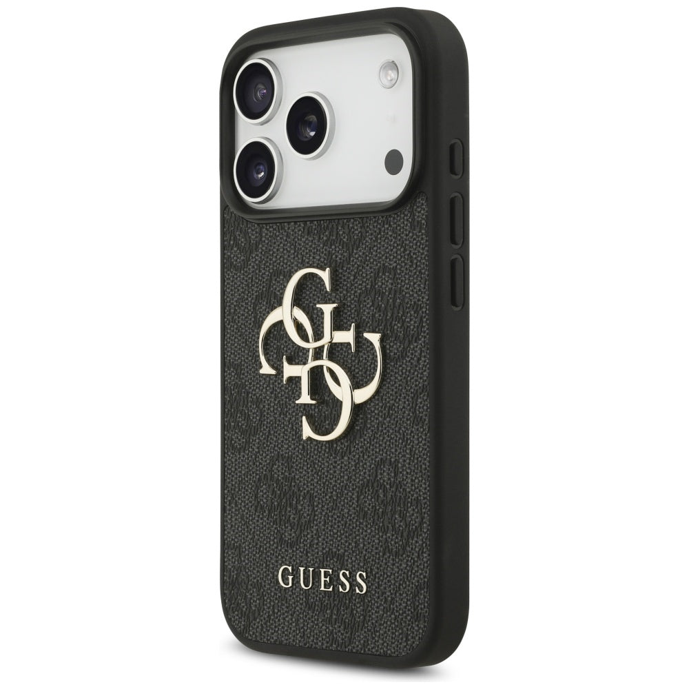 Guess 4G Big Logo Case for iPhone 17 Pro - Black