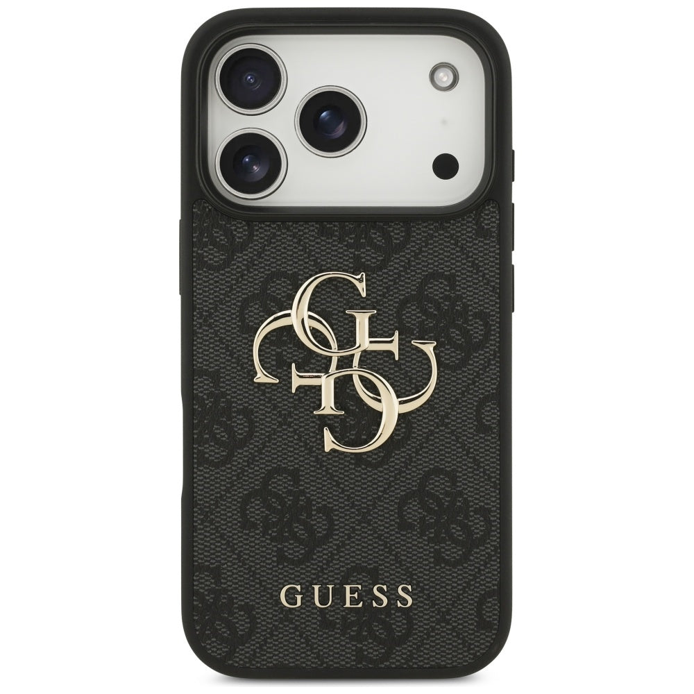 Guess 4G Big Logo Case for iPhone 17 Pro - Black