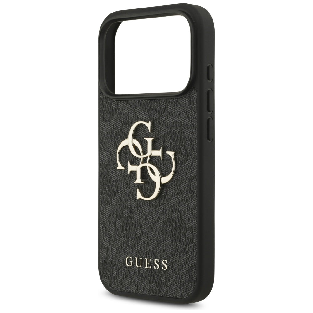 Guess 4G Big Logo Case for iPhone 17 Pro - Black