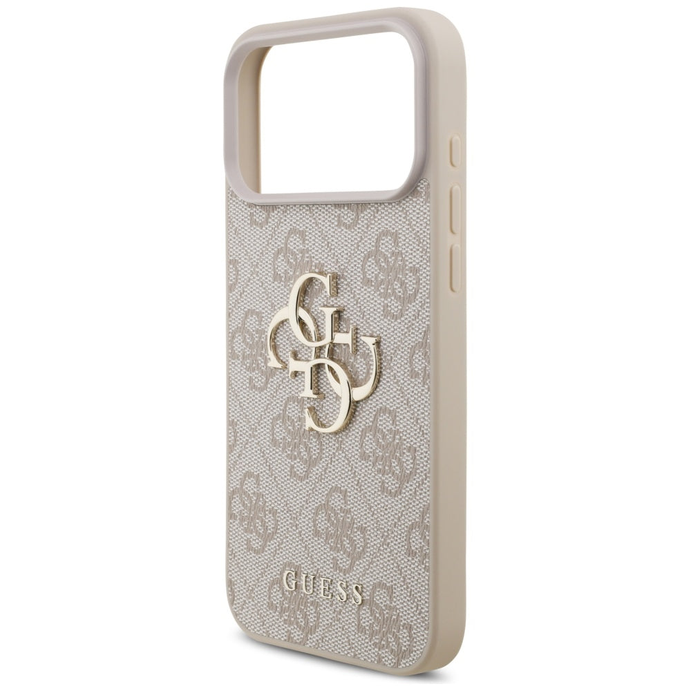 Guess 4G Big Logo Case til iPhone 17 Pro Max - Pink