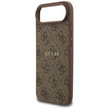 Guess 4G Ring Classic Logo MagSafe Case til iPhone 17 Air - Brunt