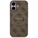 Guess 4G Ring Classic Logo MagSafe Case for iPhone 17 - Brown