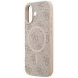 Guess 4G Ring Classic Logo MagSafe Case for iPhone 17 - Pink