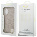Guess 4G Ring Classic Logo MagSafe Case for iPhone 17 - Pink