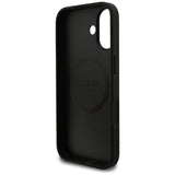 Guess Grained Ring MagSafe case for iPhone 17 - black
