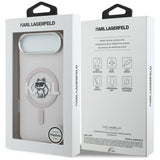 Karl Lagerfeld IML Choupette Sketch Logo MagSafe Case til iPhone 17 Air - Pink