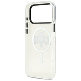 Karl Lagerfeld IML Karl Sketch Logo MagSafe Case til iPhone 17 Pro Max - Gennemsigtig