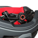 Wozinsky Kids' Full Face Bike Helmet with USB Rear Light S - Gray