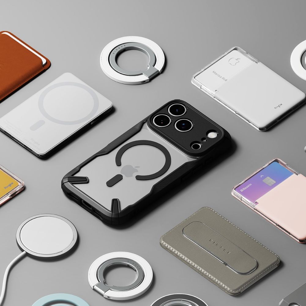 Ringke Fusion X Magnetisk MagSafe Case til iPhone 17 Pro Max - sort