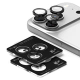 Ringke Camera Frame Protector 2-pack til iPhone 17 Pro / 17 Pro Max - sort