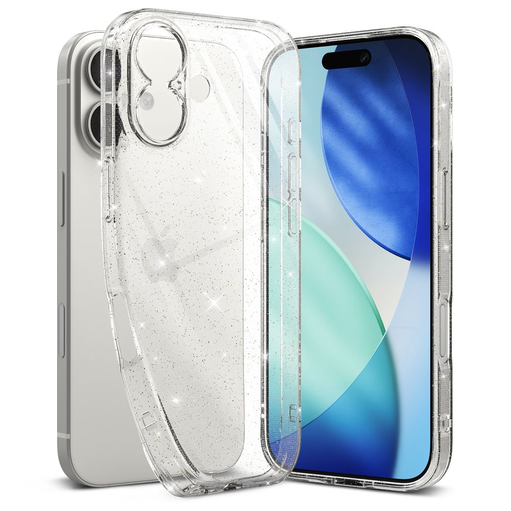 Ringke Air iPhone 17 Case - Clear Glitter