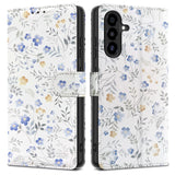 Tech-Protect Wallet Case til Samsung Galaxy A26 5G / A17 4G / 5G - Daisies med blade