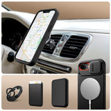 Tech-Protect Kevlar Aura MagSafe Case til iPhone 16e - sort