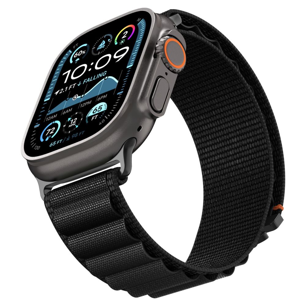 Strap Spigen WBF1 Strap for Apple Watch 44 / 45 / 46 / 49 mm - Black