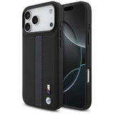 BMW M Perforeret Stripe Logo MagSafe Case til iPhone 17 Pro Max - Blå