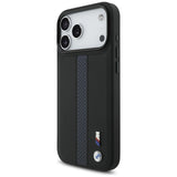 BMW M Perforeret Stripe Logo MagSafe Case til iPhone 17 Pro Max - Blå